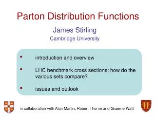 Parton Distribution Functions