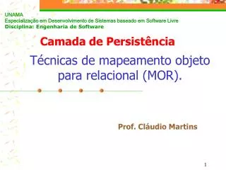 camada de persist ncia