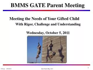 BMMS GATE Parent Meeting