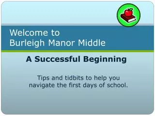 Welcome to Burleigh Manor Middle