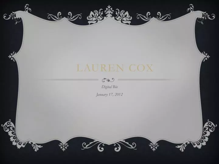 lauren cox