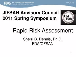 JIFSAN Advisory Council 2011 Spring Symposium