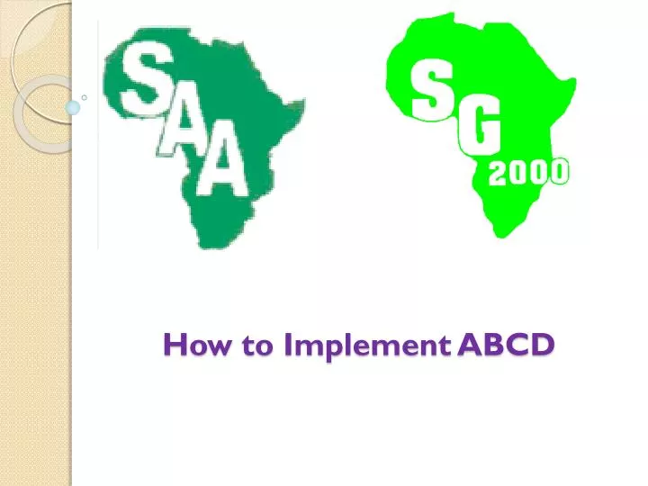 how to implement abcd