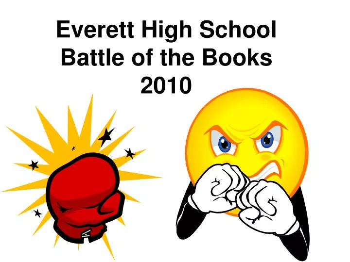everett high school battle of the books 2010