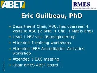Eric Guilbeau, PhD