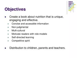 Objectives