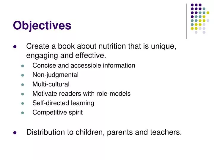 objectives