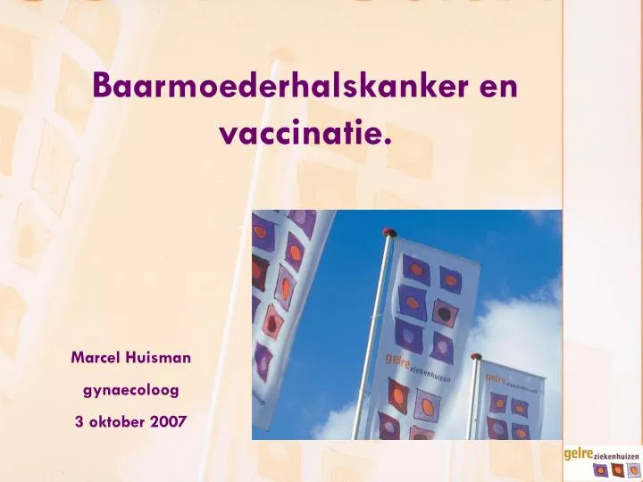 baarmoederhalskanker en vaccinatie