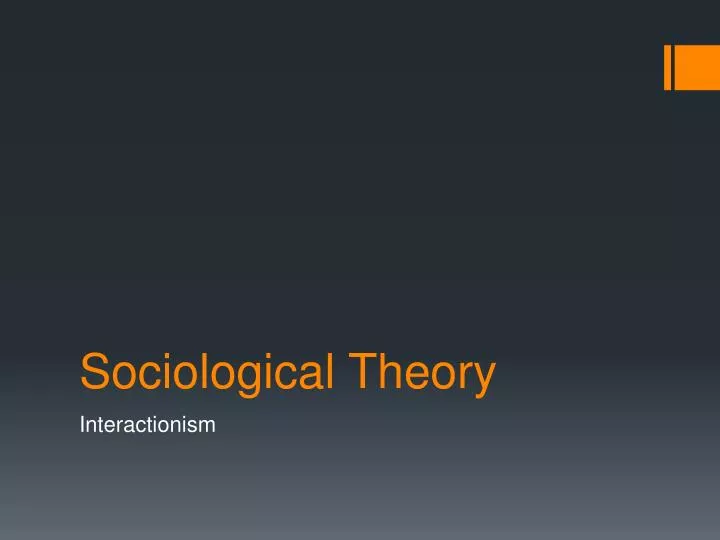 sociological theory