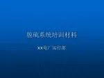 脱硫系统培训材料 - slide 1