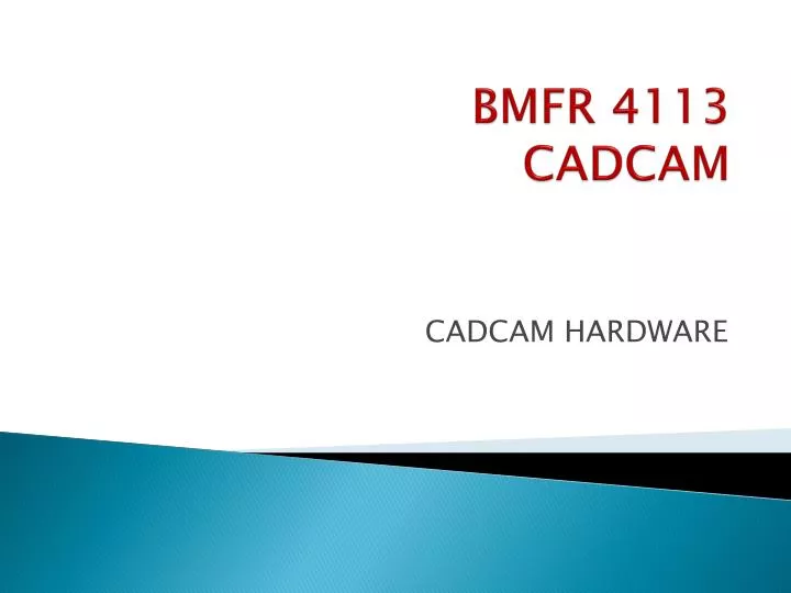 bmfr 4113 cadcam