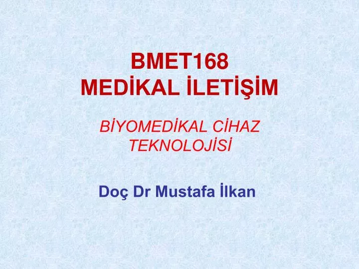 bmet168 med kal let m