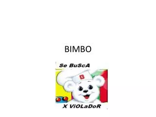 bimbo