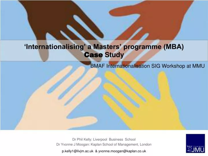 internationalising a masters programme mba case study