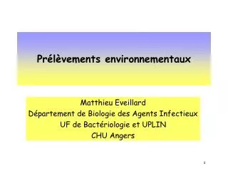 pr l vements environnementaux