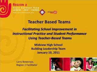 Teacher Based Teams