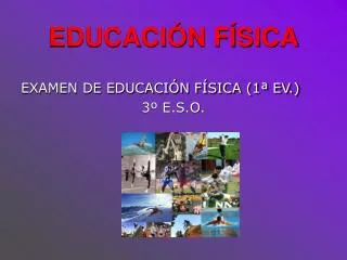 educaci n f sica
