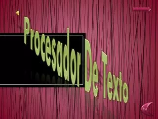 procesador d e texto