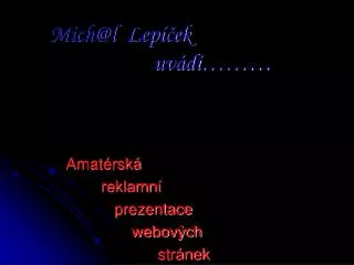 mich@l lep ek uv d