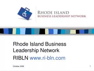 Rhode Island Business Leadership Network RIBLN ri-bln