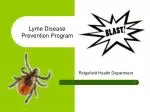 Lyme Disease Prevention Program - slide 1