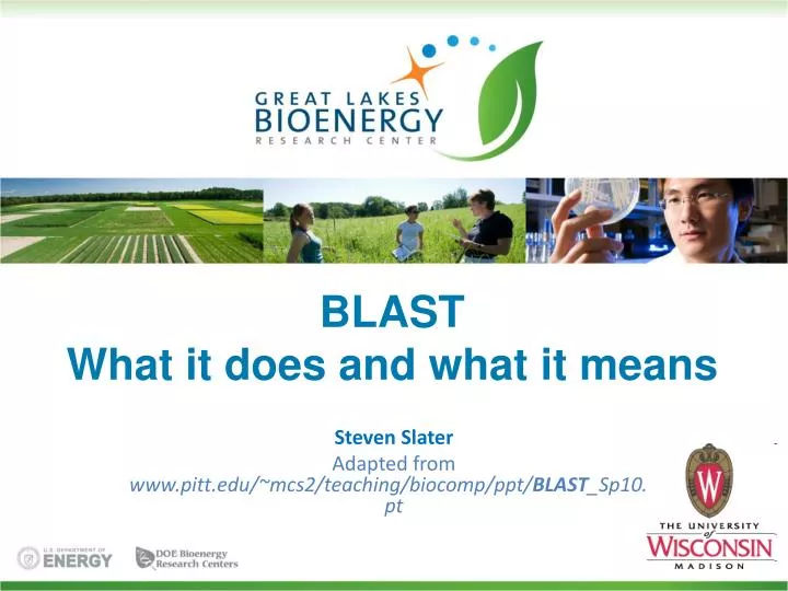 blast what it does and what it means