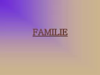 familie