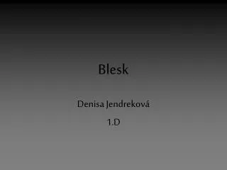 blesk