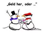 „Geld her, oder …” - slide 1