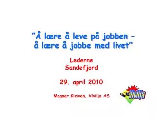 l re leve p jobben l re jobbe med livet