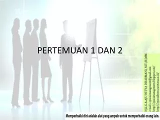 pertemuan 1 dan 2