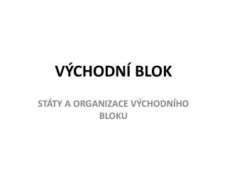 v chodn blok