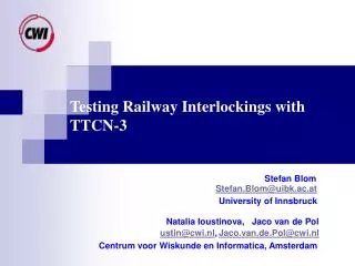 Testing Railway Interlockings with TTCN-3
