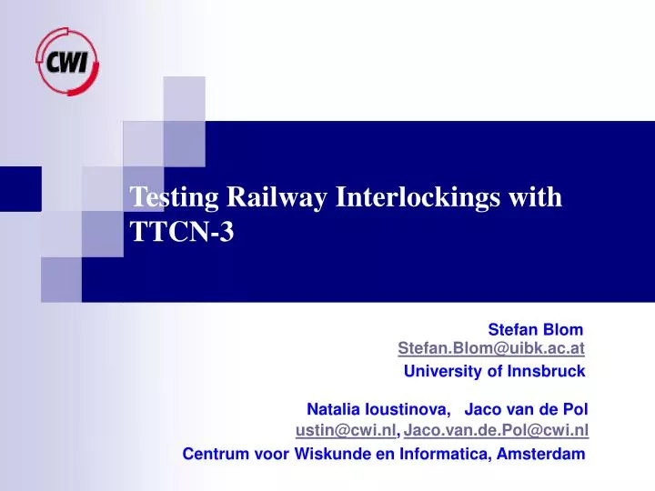 testing railway interlockings with ttcn 3