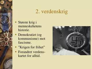 2 verdenskrig