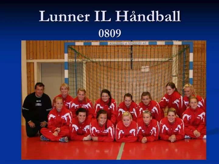 lunner il h ndball 0809