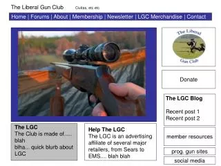 Home | Forums | About | Membership | Newsletter | LGC Merchandise | Contact