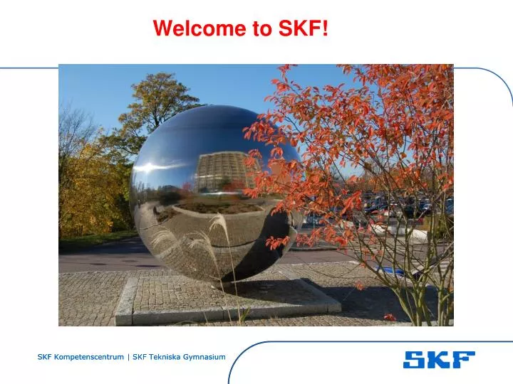 welcome to skf