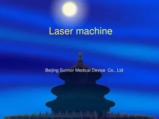 Laser machine