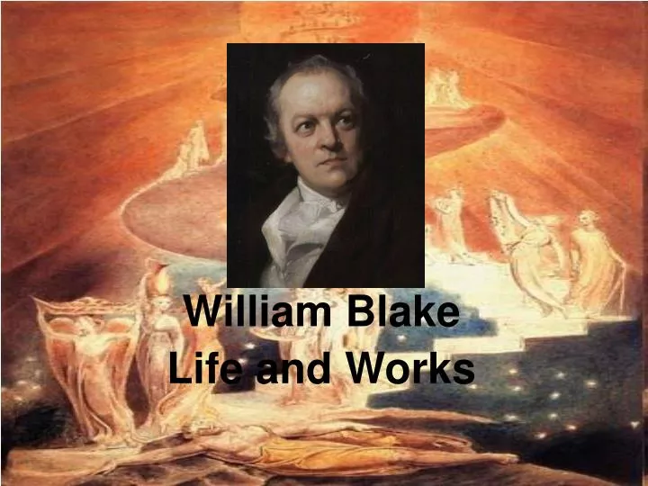 william blake life and works