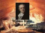 William Blake Life and Works - slide 1