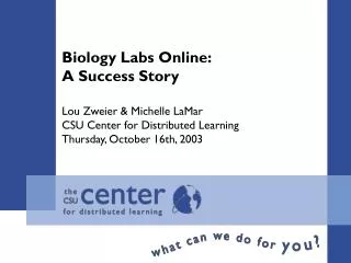 Biology Labs Online