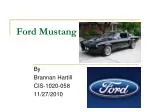 Ford Mustang - slide 1