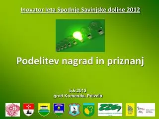 inovator leta spodnje savinjske doline 2012