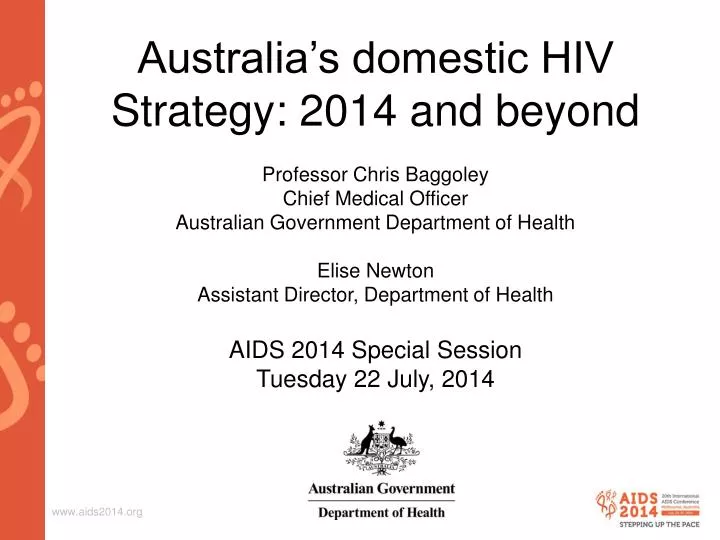australia s domestic hiv strategy 2014 and beyond