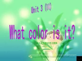 What color is it?