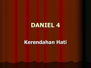 daniel 4