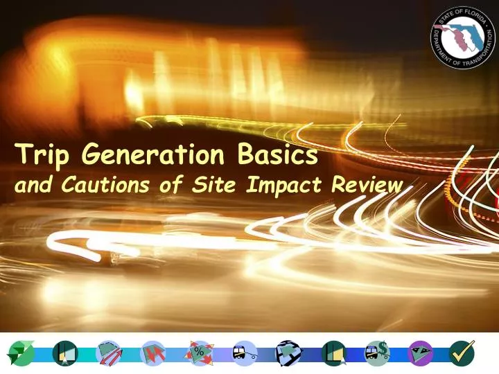 trip generation basics and cautions of site impact review