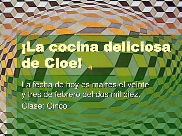 la cocina deliciosa de cloe