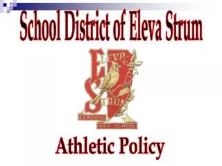 School District of Eleva Strum